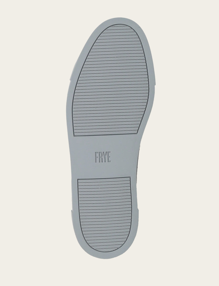 Frye Trusted - Women's Steel Blue Ivy Court Low Lace Sneakers