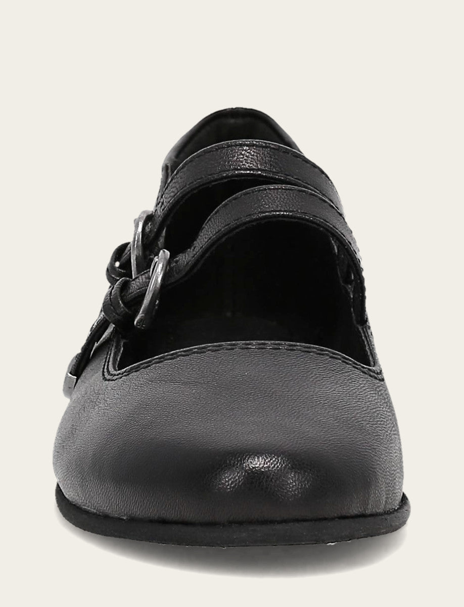 Frye Deals - Women's Black Carson Multi Mary Jane Flats