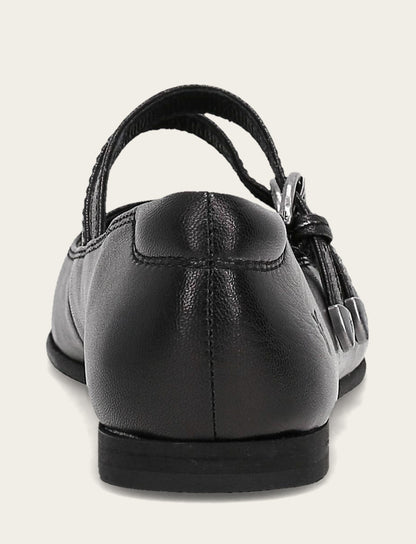 Frye Deals - Women's Black Carson Multi Mary Jane Flats