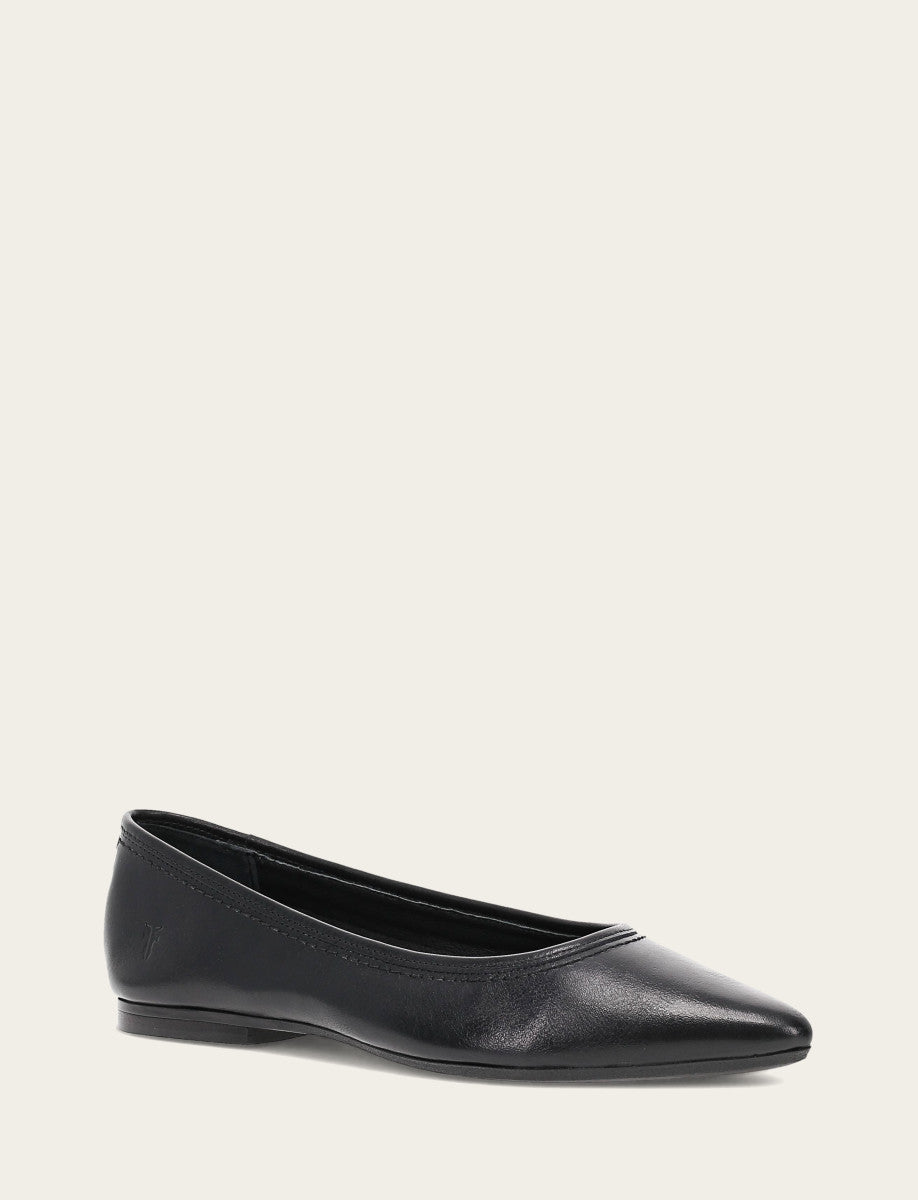 Frye Featured - Women's Black Heather Ballet Flats