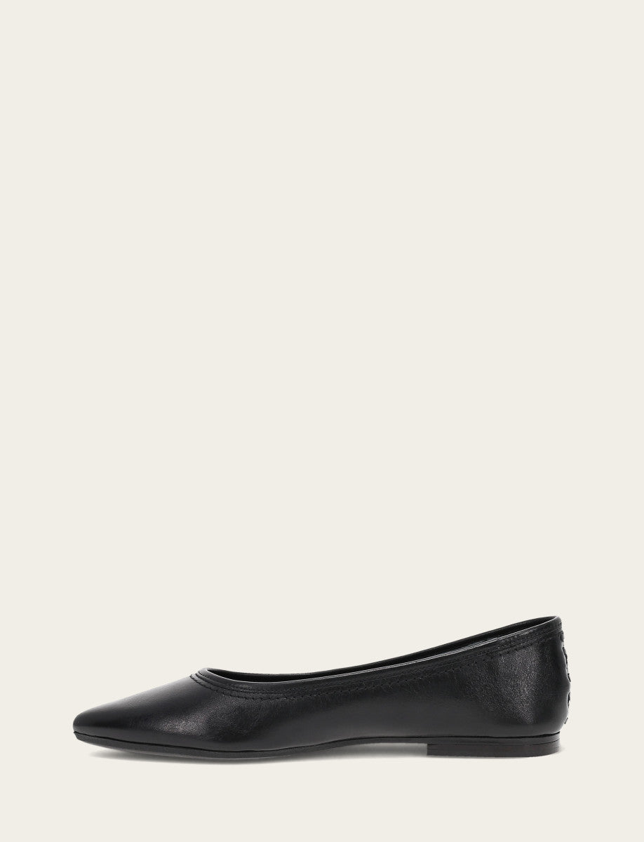 Frye Featured - Women's Black Heather Ballet Flats