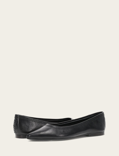 Frye Featured - Women's Black Heather Ballet Flats