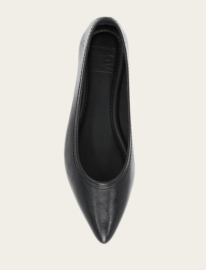 Frye Featured - Women's Black Heather Ballet Flats
