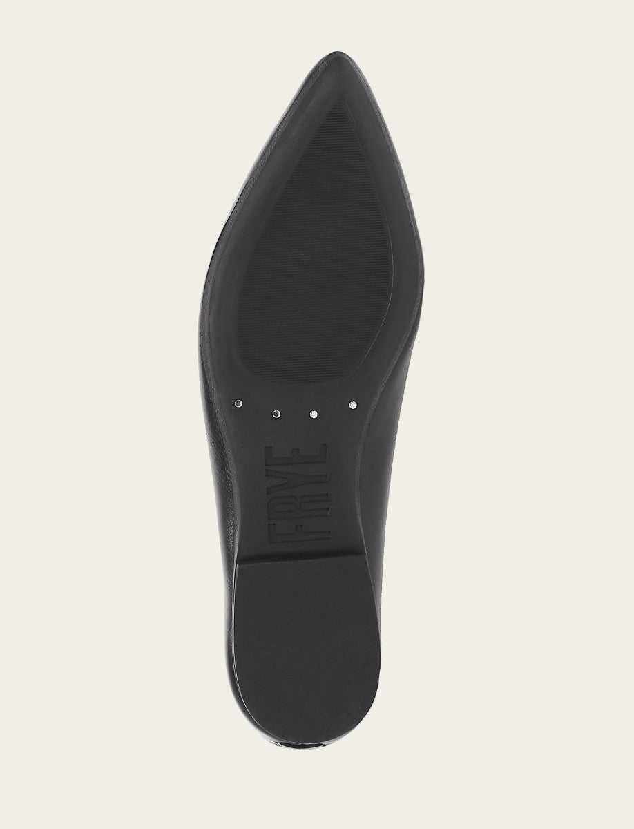 Frye Featured - Women's Black Heather Ballet Flats