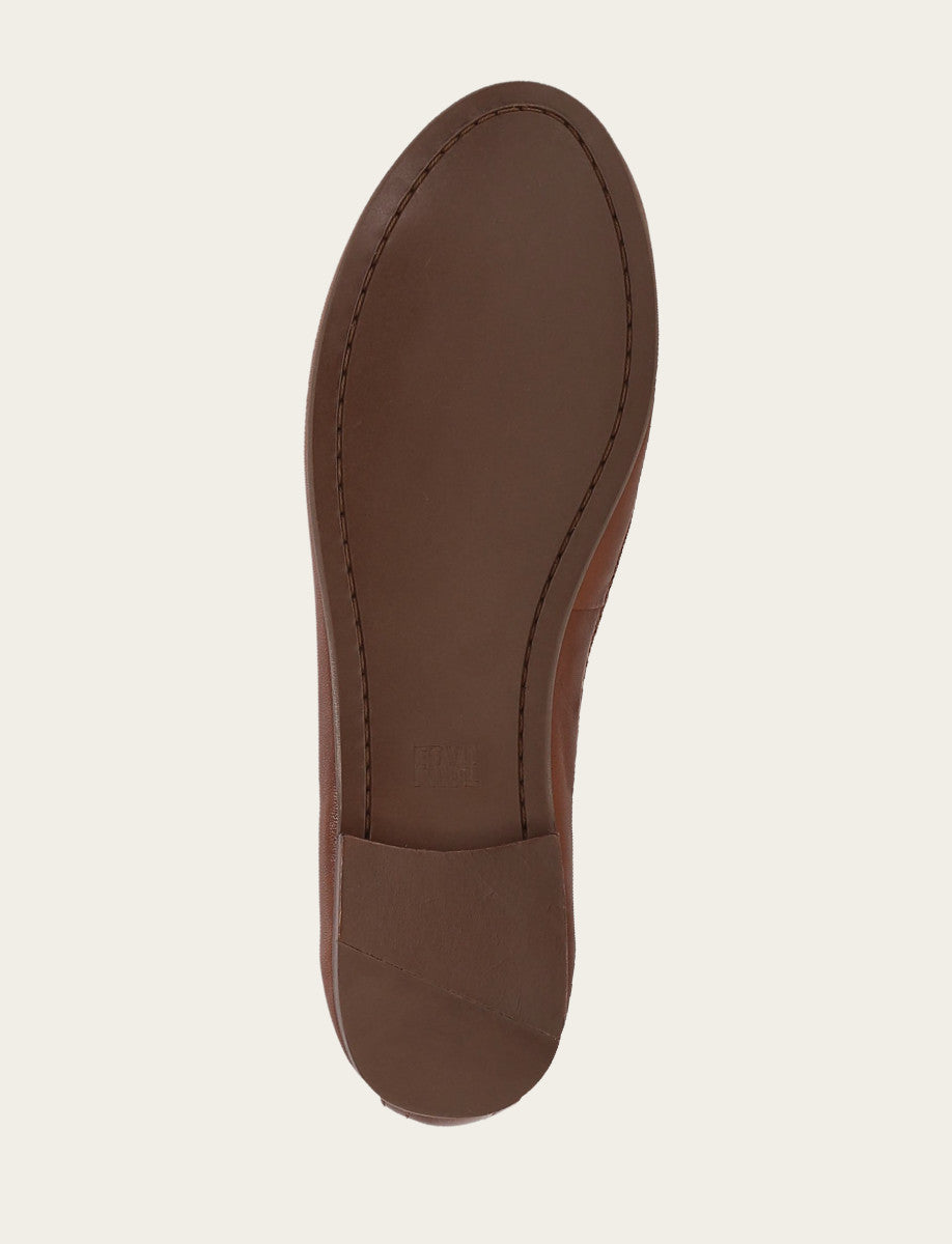 Frye Trending - Women's Cinnamon Carson Logo Ballet Shoe