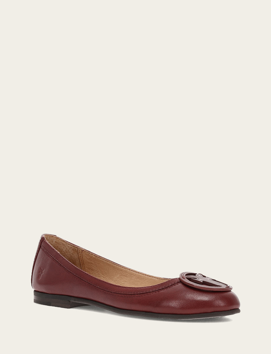 Frye New - Women's Cranberry Carson Logo Ballet Shoe