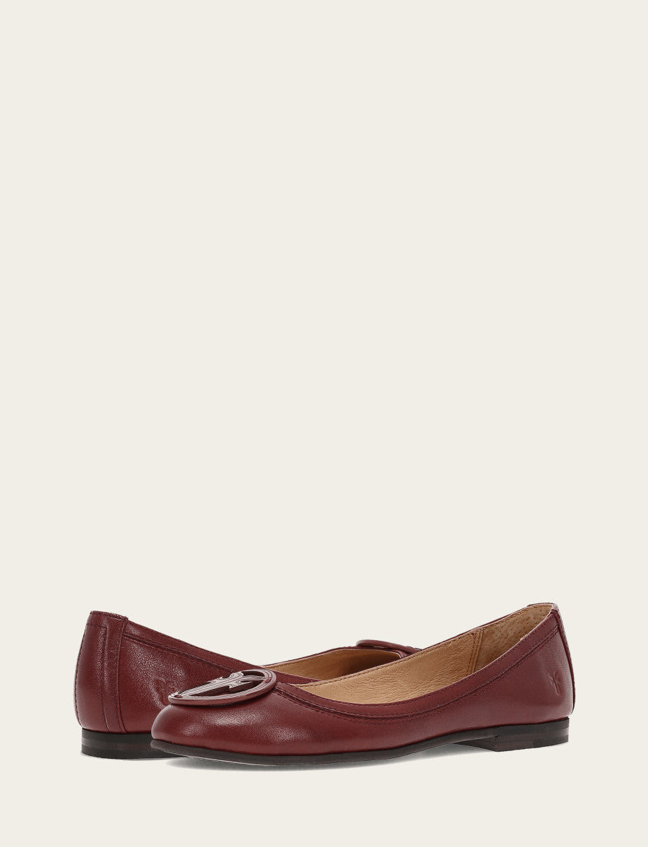 Frye New - Women's Cranberry Carson Logo Ballet Shoe