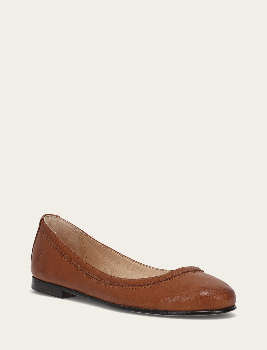 Frye Trending - Women's Cognac Carson Ballet Flats