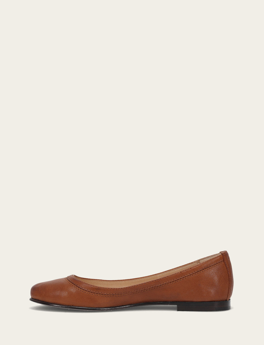 Frye Trending - Women's Cognac Carson Ballet Flats