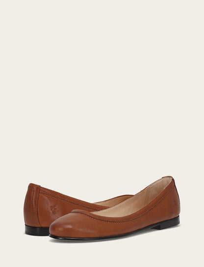 Frye Trending - Women's Cognac Carson Ballet Flats