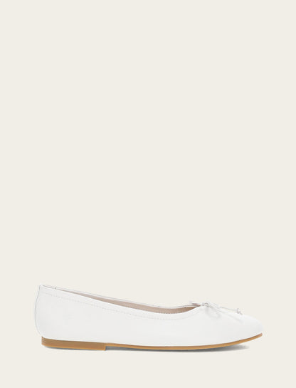 Frye Trending - Women's White Emma Ballet Flats