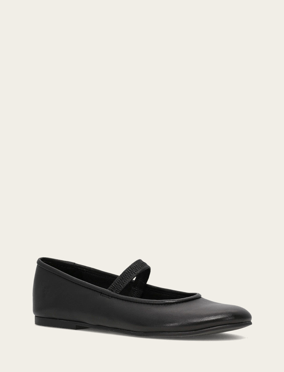 Frye Essential - Women's Black Emma Elastic Mary Jane Shoe