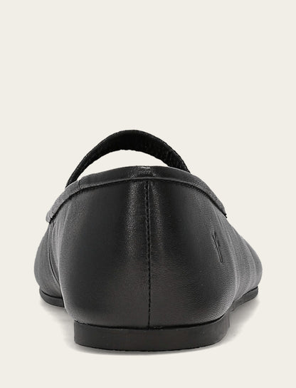 Frye Essential - Women's Black Emma Elastic Mary Jane Shoe