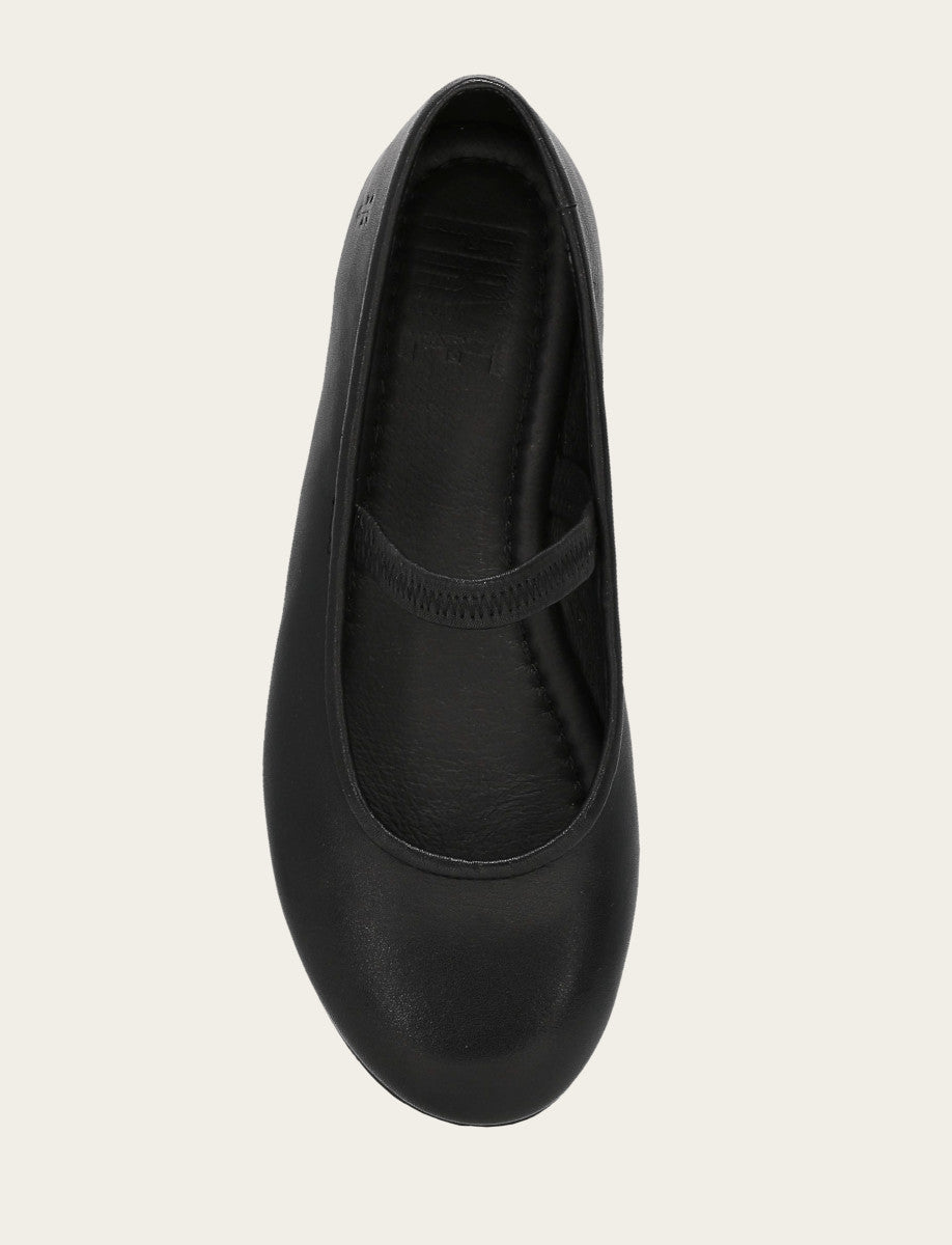 Frye Essential - Women's Black Emma Elastic Mary Jane Shoe