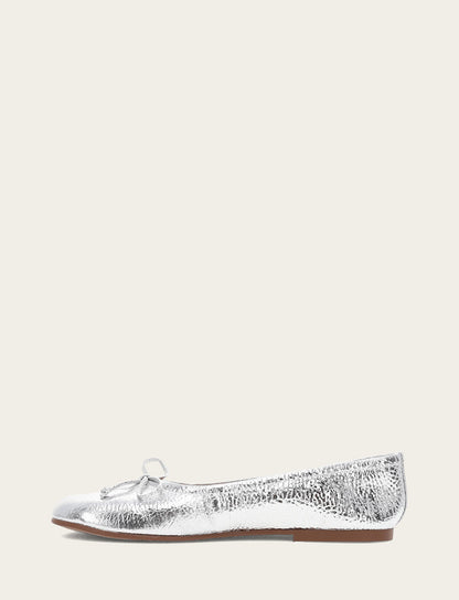 Frye Smart Buy - Women's Silver Emma Ballet Shoe