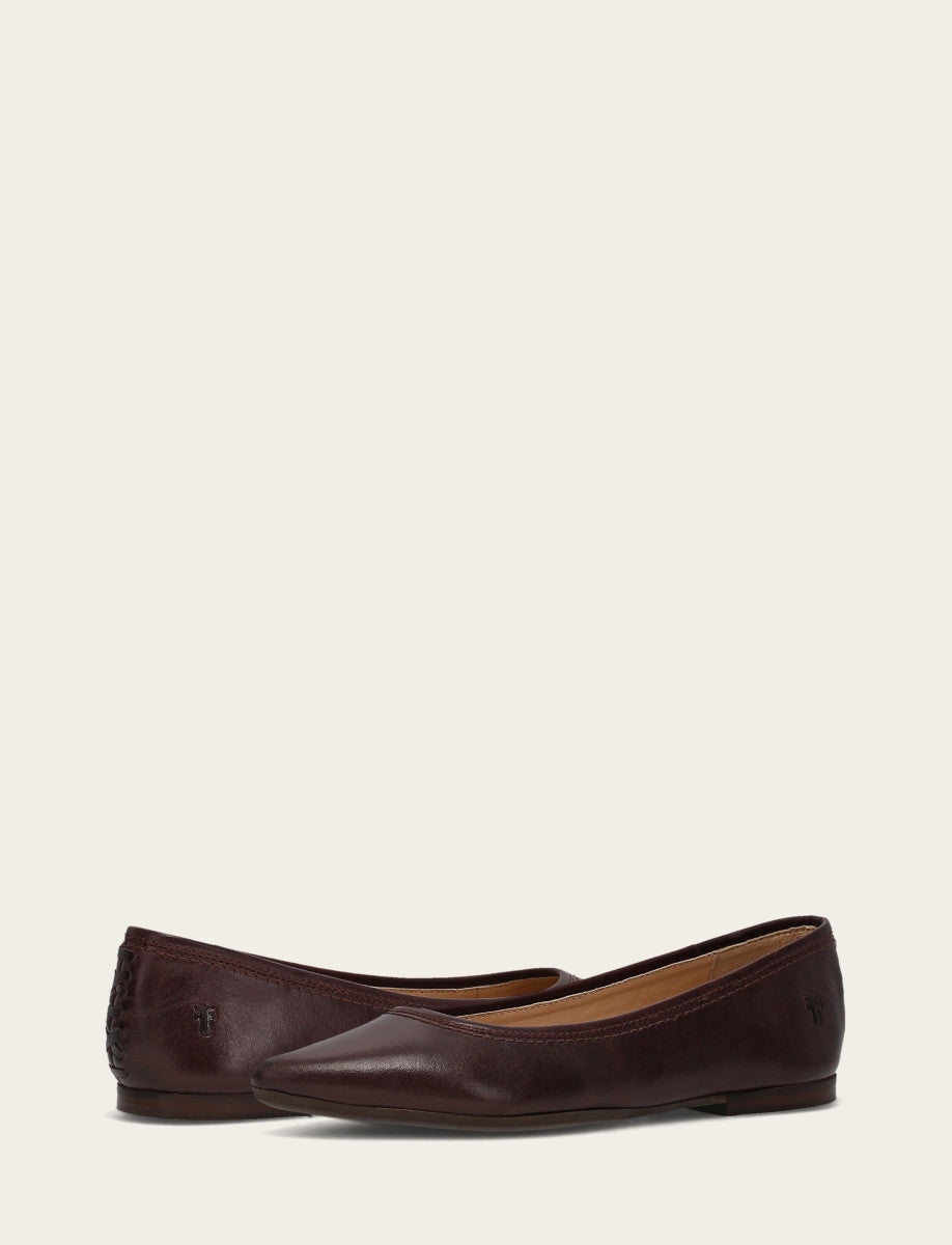 Frye Top Pick - Women's Cherry Lacquer Heather Ballet Shoe