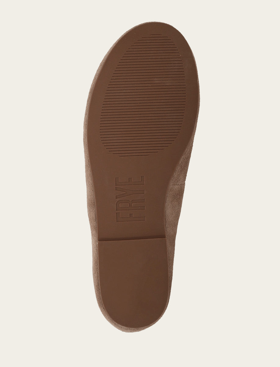 Frye Top Pick - Women's Dark Taupe Emma Elastic Mary Jane Shoe