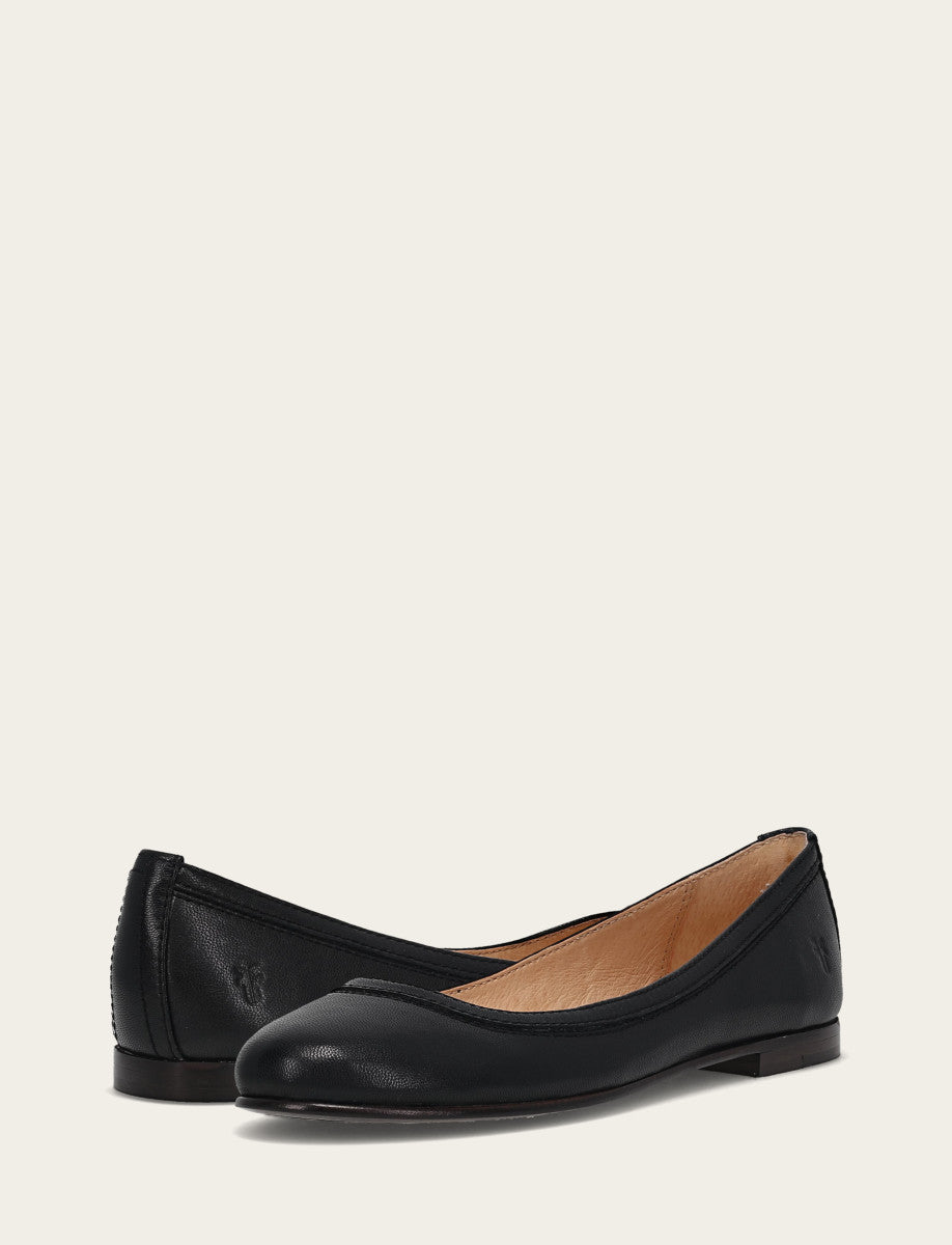 Frye Recommended - Women's Black Carson Ballet Flats