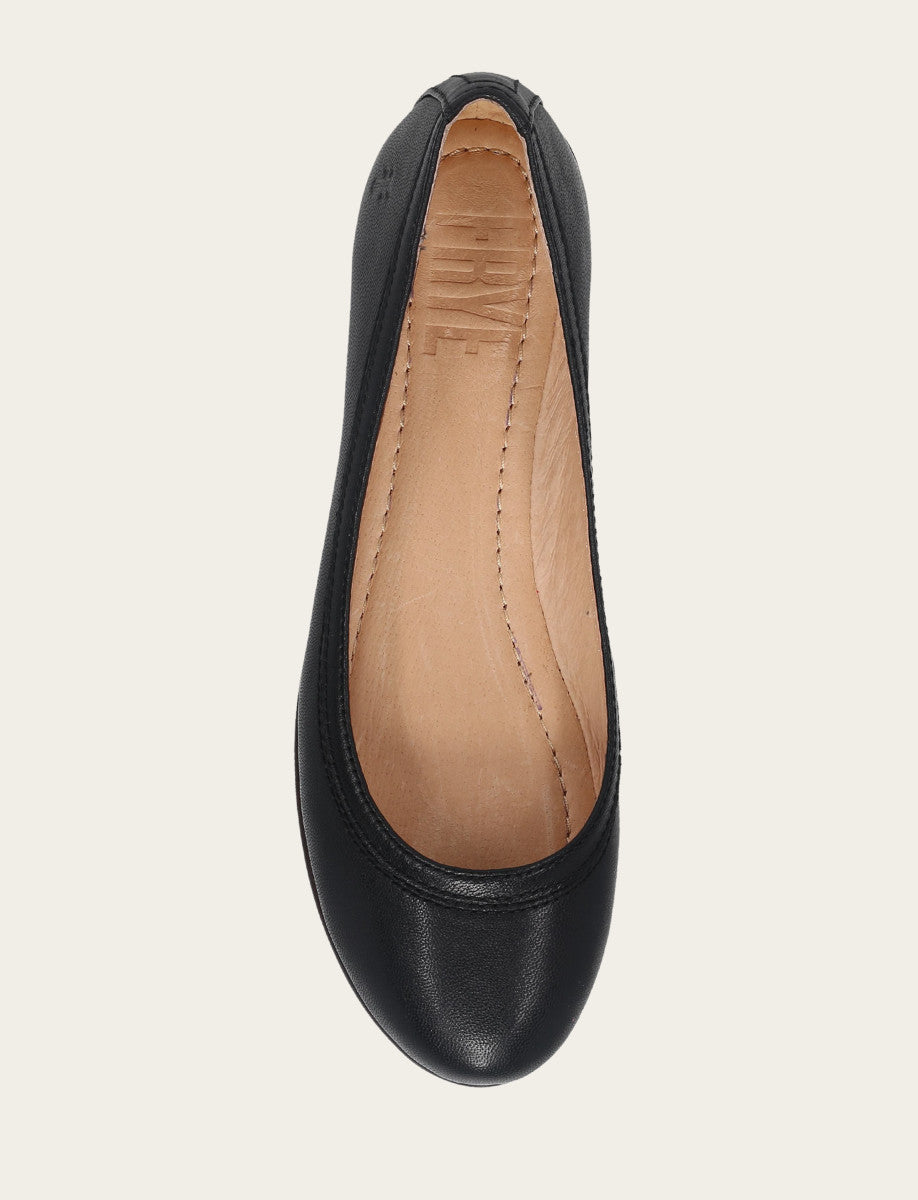 Frye Recommended - Women's Black Carson Ballet Flats
