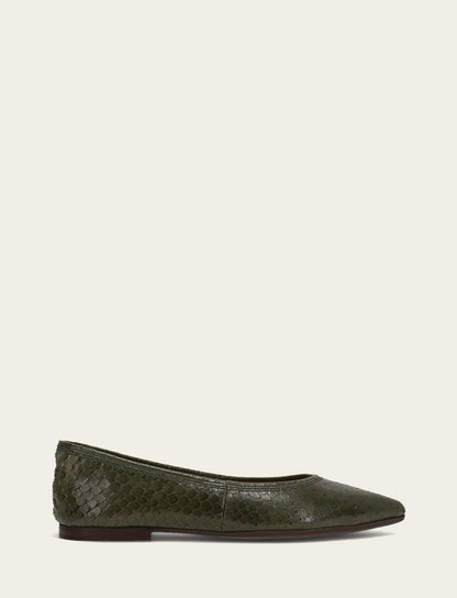 Frye Deals - Women's Dark Olive Heather Ballet Shoe