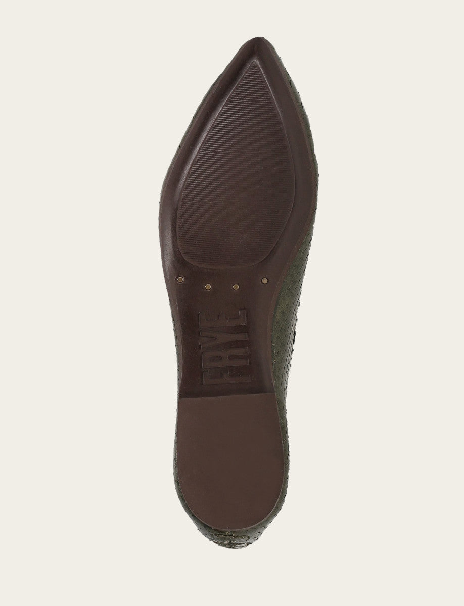 Frye Deals - Women's Dark Olive Heather Ballet Shoe