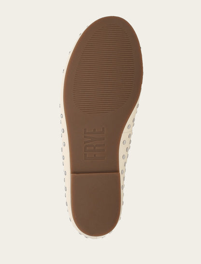 Frye Great Value - Women's Ecru Emma Studded Mary Jane Shoe