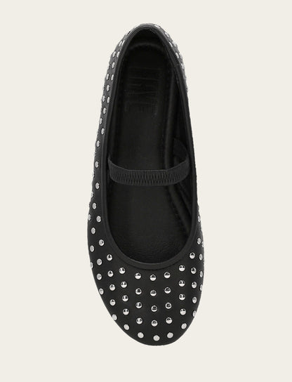 Frye Signature - Women's Black Emma Studded Mary Jane Shoe