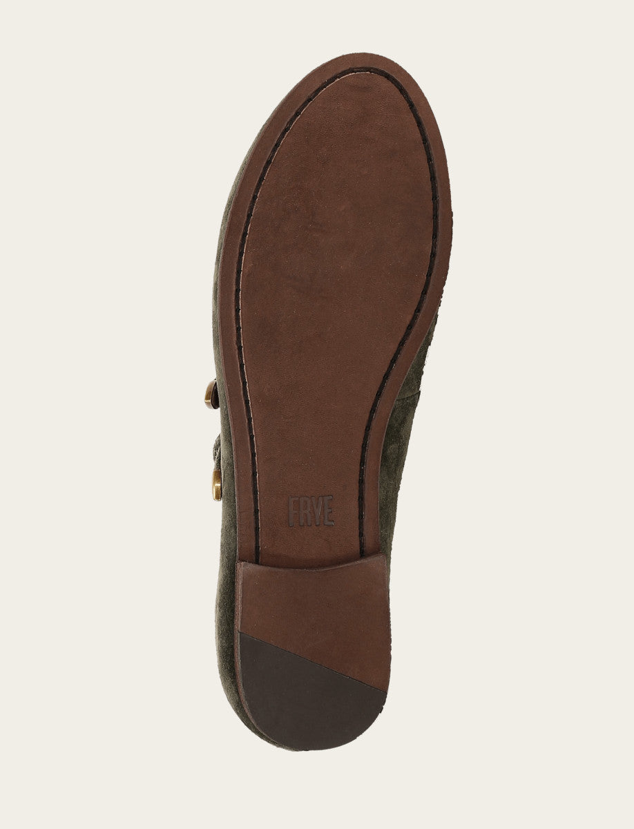 Frye Trending - Women's Dark Olive Carson Multi Mary Jane Shoe
