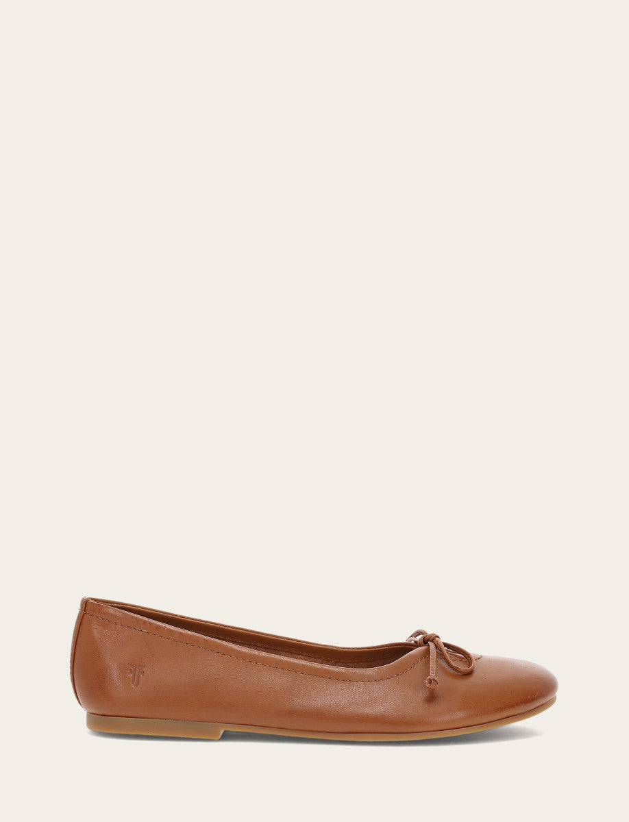 Frye Deals - Women's Dark Latte Emma Ballet Flats