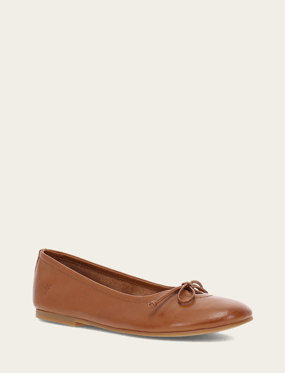 Frye Deals - Women's Dark Latte Emma Ballet Flats