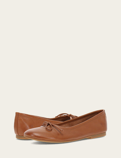 Frye Deals - Women's Dark Latte Emma Ballet Flats