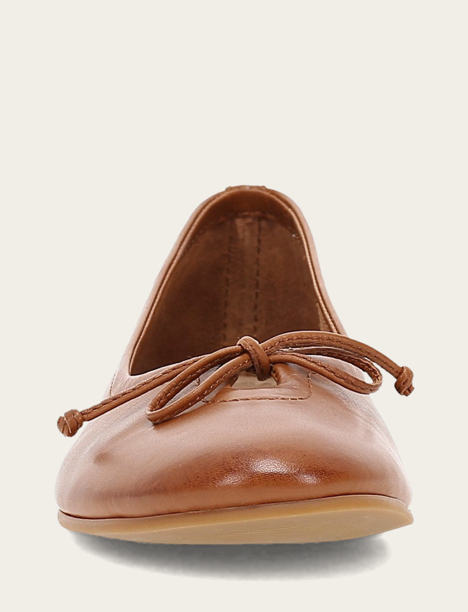 Frye Deals - Women's Dark Latte Emma Ballet Flats