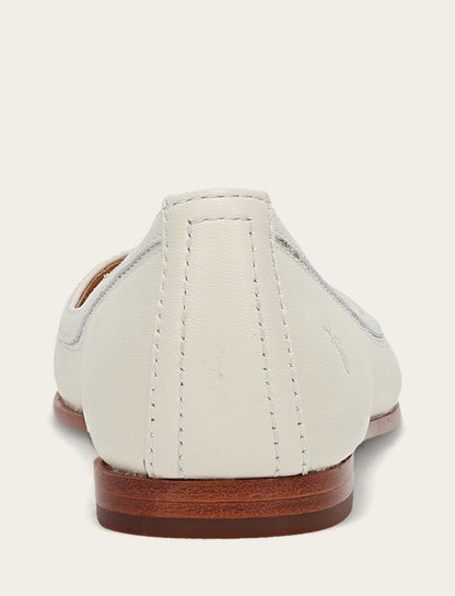 Frye New - Women's White Carson Ballet Flats