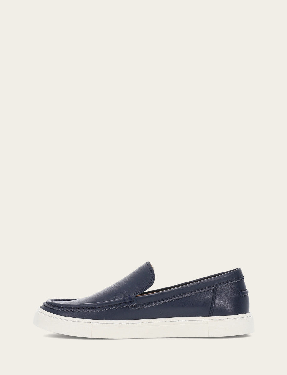 Frye Latest - Women's Navy Ivy Venetian Loafers