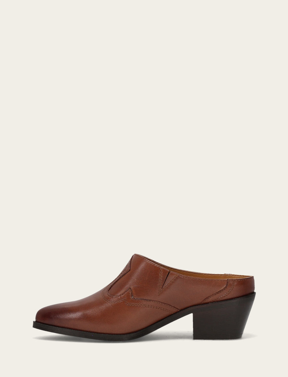 Frye New - Women's Brown Luna Mule