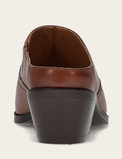 Frye New - Women's Brown Luna Mule