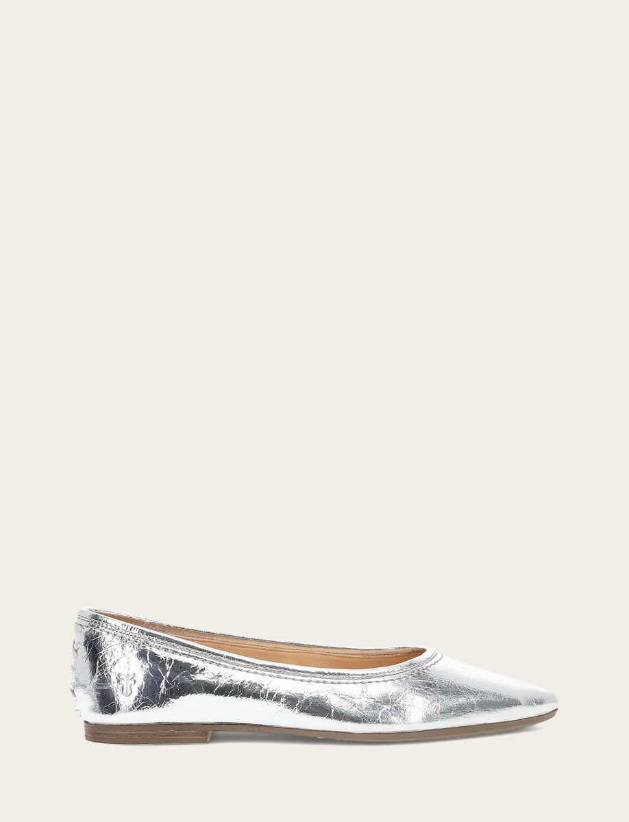 Frye Sale - Women's Silver Heather Ballet Flats