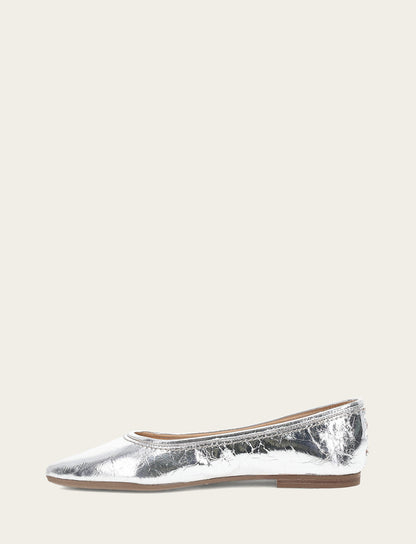 Frye Sale - Women's Silver Heather Ballet Flats