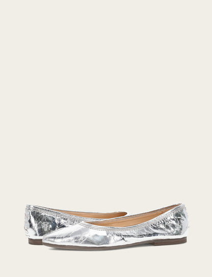 Frye Sale - Women's Silver Heather Ballet Flats