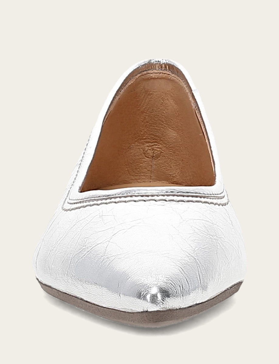 Frye Sale - Women's Silver Heather Ballet Flats
