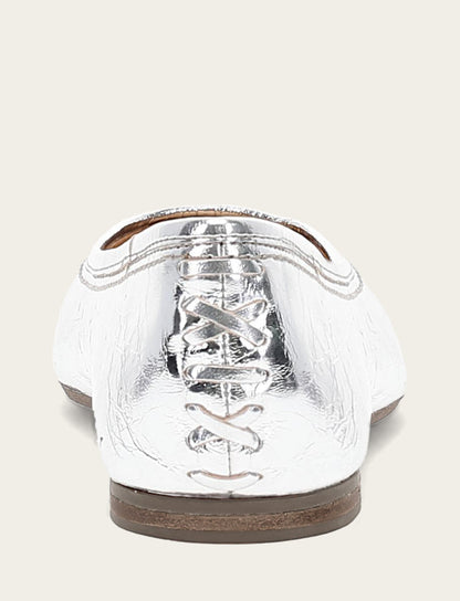 Frye Sale - Women's Silver Heather Ballet Flats