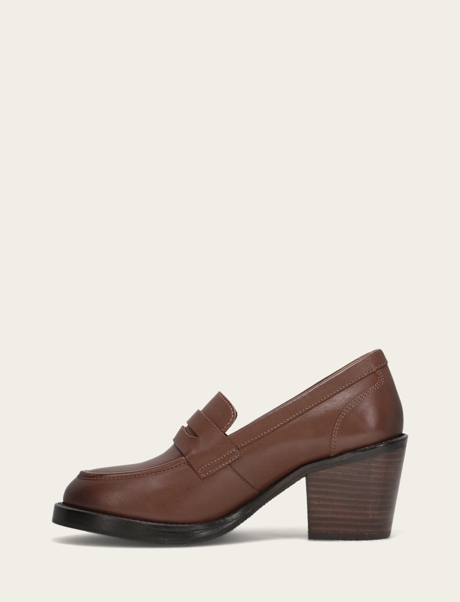 Frye Popular - Women's Walnut Rylee Loafer