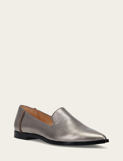 Frye Customer Favorite - Women's Dark Pewter Kenzie Venetian Loafers