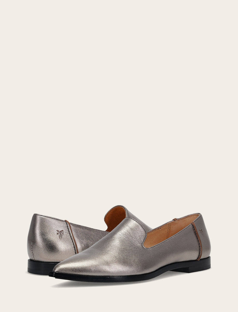 Frye Customer Favorite - Women's Dark Pewter Kenzie Venetian Loafers