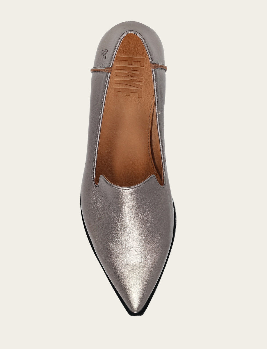 Frye Customer Favorite - Women's Dark Pewter Kenzie Venetian Loafers