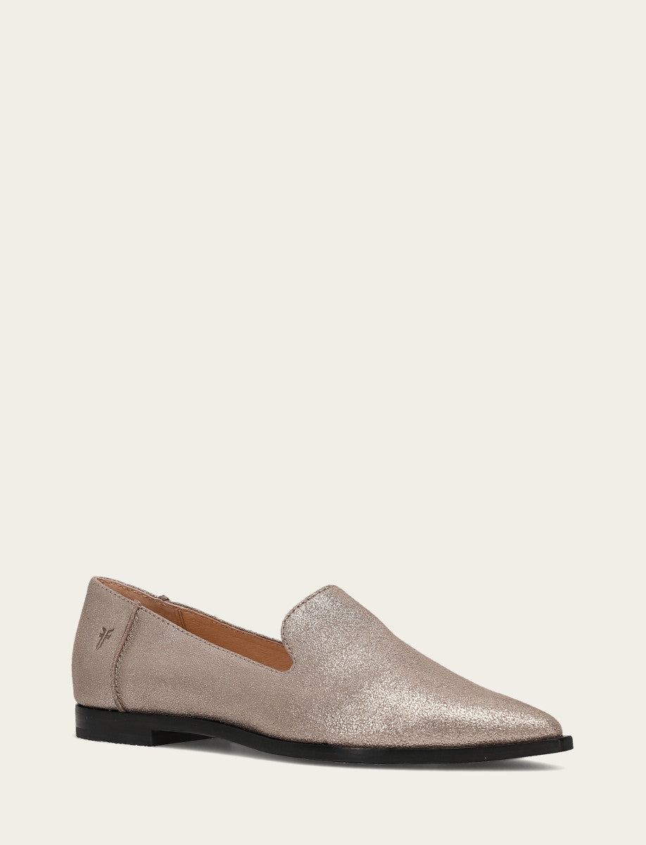 Frye Best Seller - Women's Pewter Kenzie Venetian Loafers