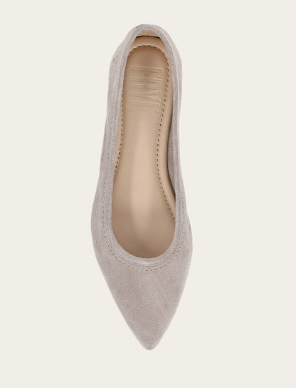Frye Deals - Women's Taupe Heather Ballet Flats