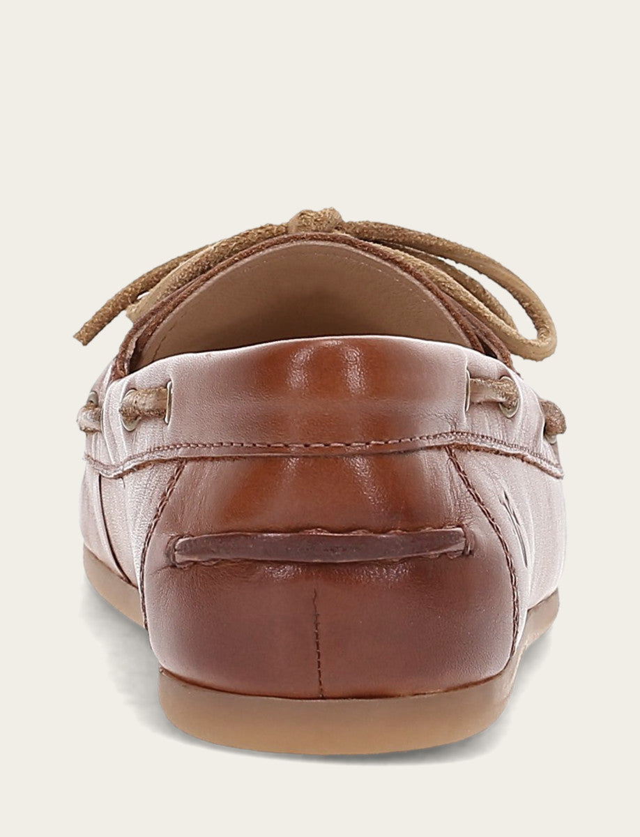 Frye Premium - Women's Cinnamon Naya Boat Shoes