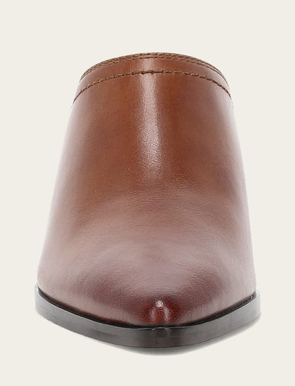 Frye Featured - Women's Cinnamon Sadie Mules