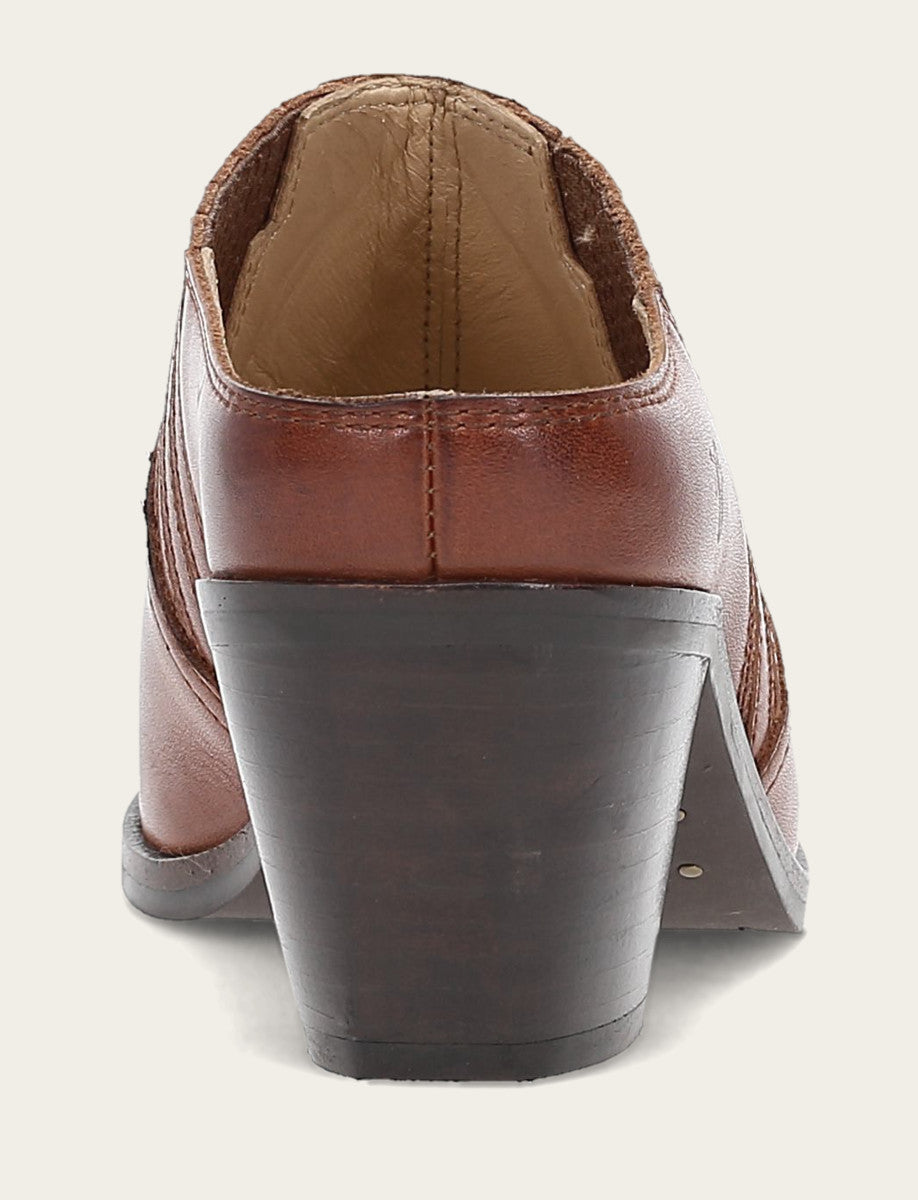 Frye Signature - Women's Cinnamon Sara Western Mules